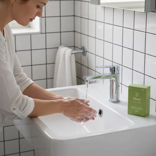 Elara - Kézmosó lapka - citromverbéna illattal