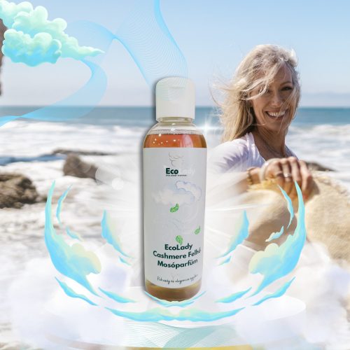 EcoLady Cashmere Felhő – Puhaság és elegancia egyben Prémium mosóparfüm (100 ml)
