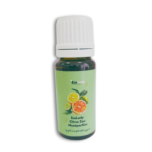 EcoLady Citrus Zen – Nyugtató és élénkítő egyszerre Prémium mosóparfüm (10 ml)