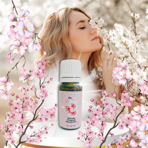 EcoLady Virágcsók – Hedvábný, jemný a elegantní prémiový prací parfém (10 ml)