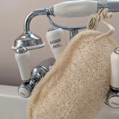 LoofCo Luffa szivacs fürdőszoba takarításhoz - 1 db