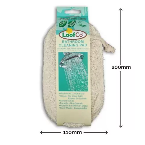 LoofCo Luffa szivacs fürdőszoba takarításhoz - 1 db