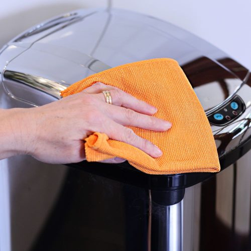 EcoHome – Reinigungstuch-Set für rostfreie Oberflächen (2 Stück)