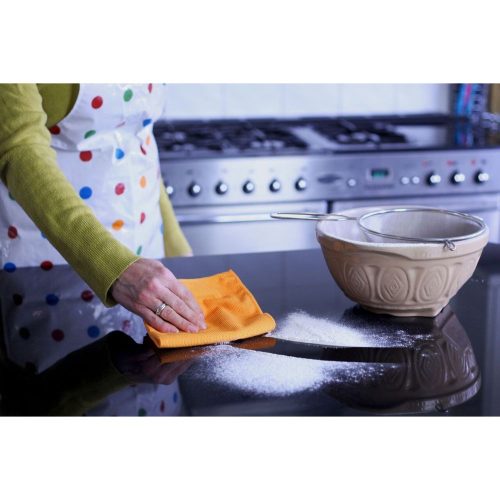 EcoHome – 4er-Pack Universal-Reinigungstücher – mit Scheuerseite für harte Oberflächen