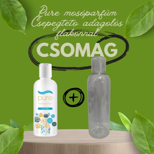 Pure Azure Mosóparfüm + Csepegtetős flakon – 100 ml