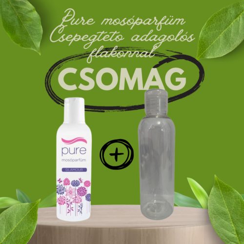 Pure Glamour Mosóparfüm + Csepegtetős flakon – 100 ml