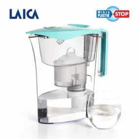   LAICA mikroplasztik- Stop vízszűrő kancsó mechanikus kijelzővel 1 db bi-flux és 1 db mikroplasztik