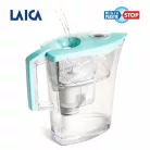 LAICA mikroplasztik- Stop vízszűrő kancsó mechanikus kijelzővel 1 db bi-flux és 1 db mikroplasztik
