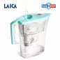   LAICA mikroplasztik- Stop vízszűrő kancsó mechanikus kijelzővel 1 db bi-flux és 1 db mikroplasztik