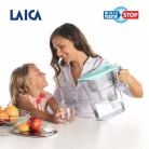 LAICA mikroplasztik- Stop vízszűrő kancsó mechanikus kijelzővel 1 db bi-flux és 1 db mikroplasztik