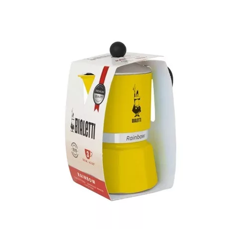 Bialetti KÁVÉFŐZŐ KOTYOGÓS 3 SZEMÉLYES 4982 RAINBOW