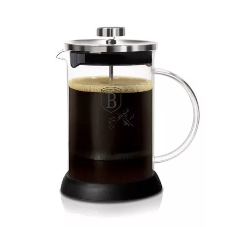 Berlinger Haus KÁVÉ- ÉS TEAFŐZŐ, DUGATTYÚS 600 ML, ROZSDAMENTES ACÉL BH/6302A