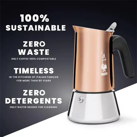 Bialetti KÁVÉFŐZŐ KOTYOGÓS 2 SZEMÉLYES 7282/CN VENUS