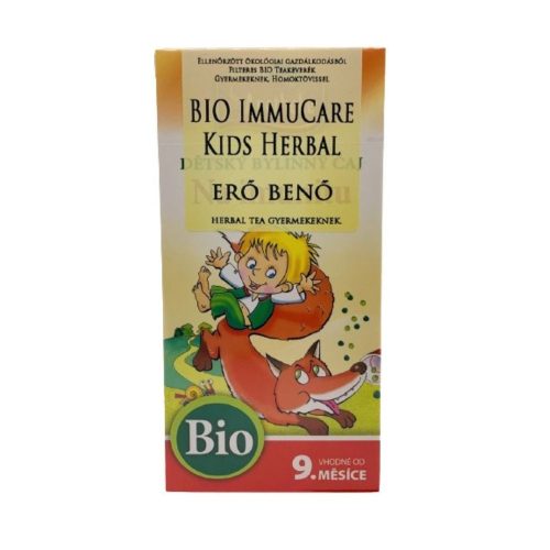 Apotheke - Bio ImmuCare Herbal Tea Gyermekeknek - Erő Benő, 20 filter