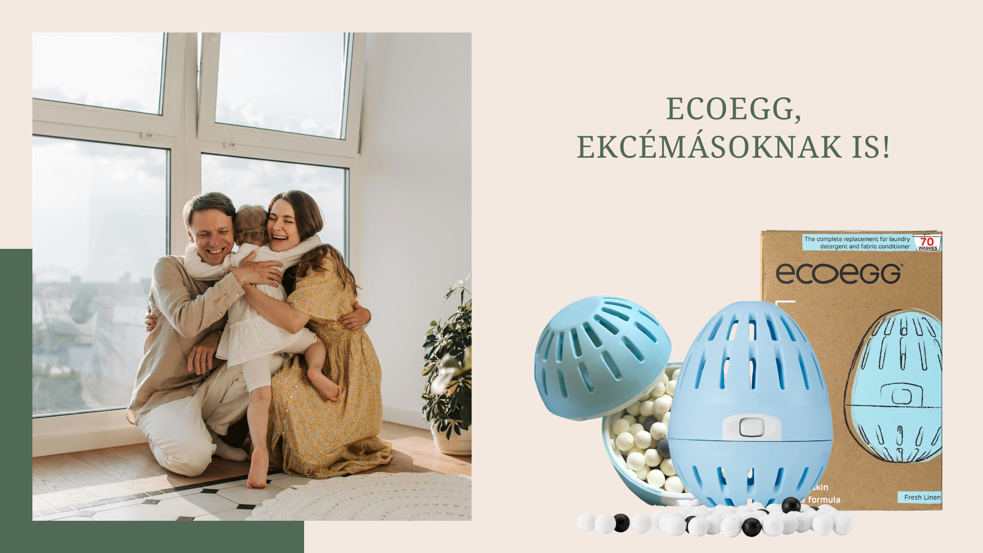 Ecoegg – a bőrbarát mosás mestere az ekcémásoknak is 🧺