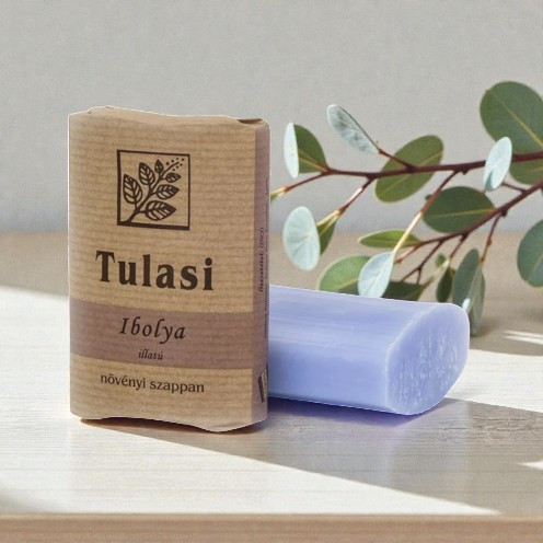 Tulasi Ovális Szappan - Ibolya 100g