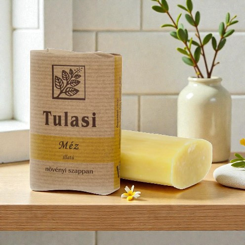 Tulasi Ovális Szappan - Méz 100g Tulasi Ovális Szappan - Méz 100g