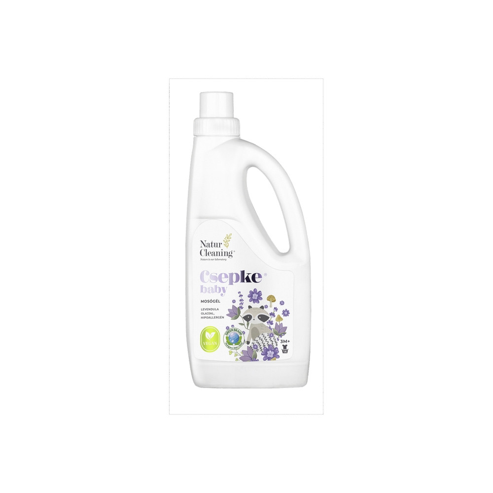 Csepke Baby mosógél levendula olajjal 3m+ 1 Liter