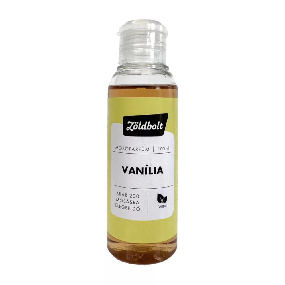 Zöldbolt mosóparfüm - vanília - 100 ml