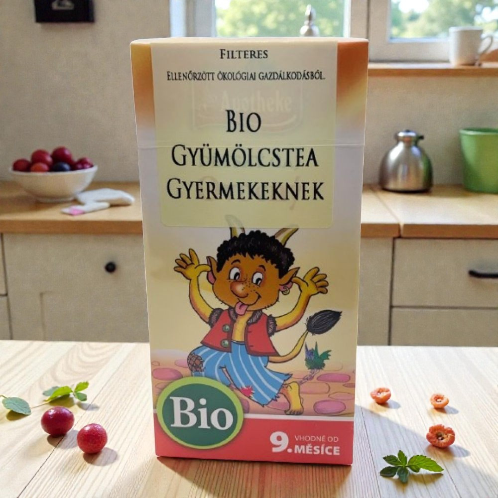 Apotheke - Bio Gyümölcstea Gyermekeknek, 20 filter Apotheke - Bio Gyümölcstea Gyermekeknek, 20 filter