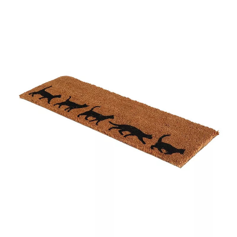 Esschert Design Cicás kókuszrost lábtörlő, 75x25 cm