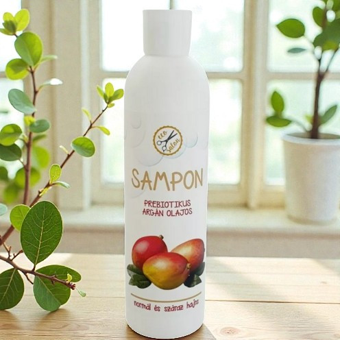 MosóMami Eco-Salon prebiotikus ARGÁN olajos sampon normál és száraz hajra - 250 ml MosóMami Eco-Salon prebiotikus ARGÁN olajos sampon normál és száraz hajra - 250 ml