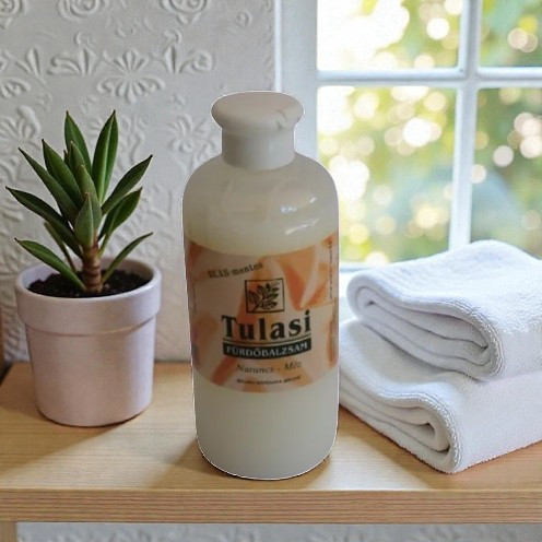 Tulasi SLS mentes fürdőbalzsam-Narancs-Méz 500 ml