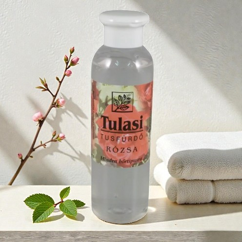 Tulasi tusfürdő rózsa 250 ml Tulasi tusfürdő rózsa 250 ml