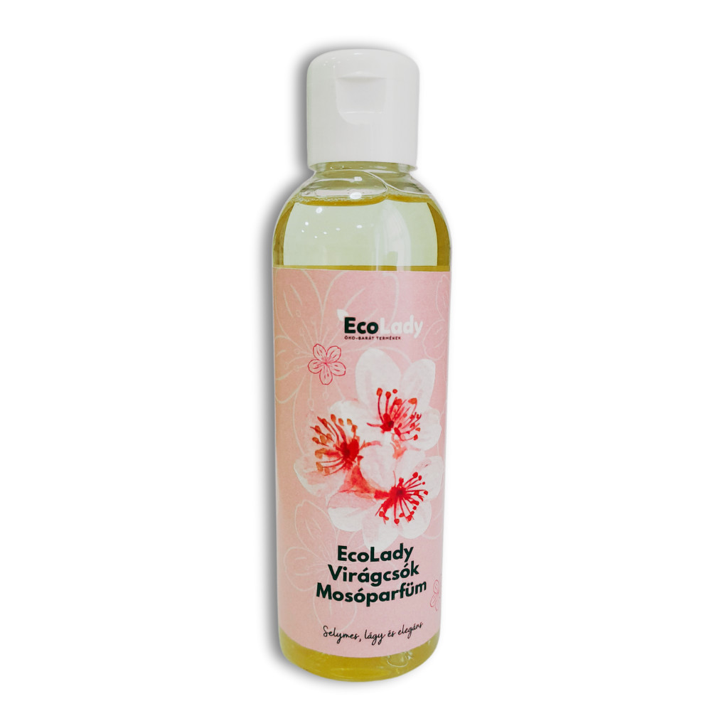 EcoLady Virágcsók – Selymes, lágy és elegáns Prémium mosóparfüm (100 ml)
