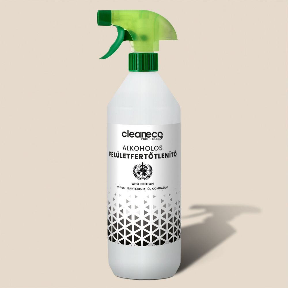 Cleaneco - Alkoholos felület fertőtlenítő - 1liter - szórófejjel