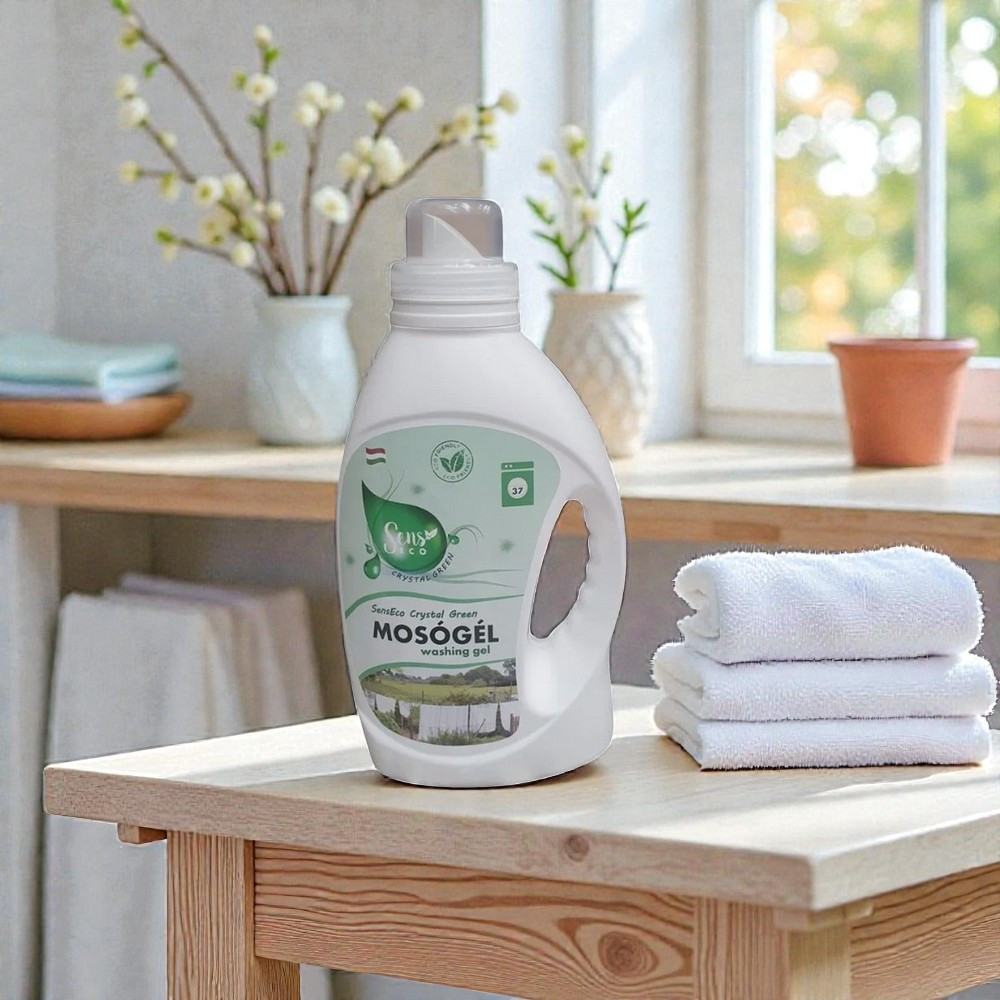 SensEco Crystal Green mosógél ILLATOS 1500 ml
