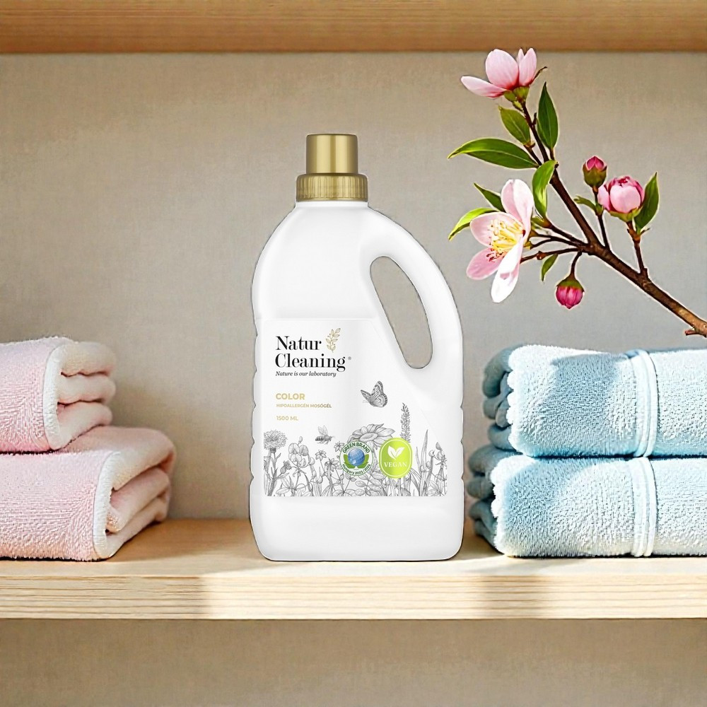 Naturcleaning Sensitive Illat,- és allergénmentes mosógél 1.5 Liter