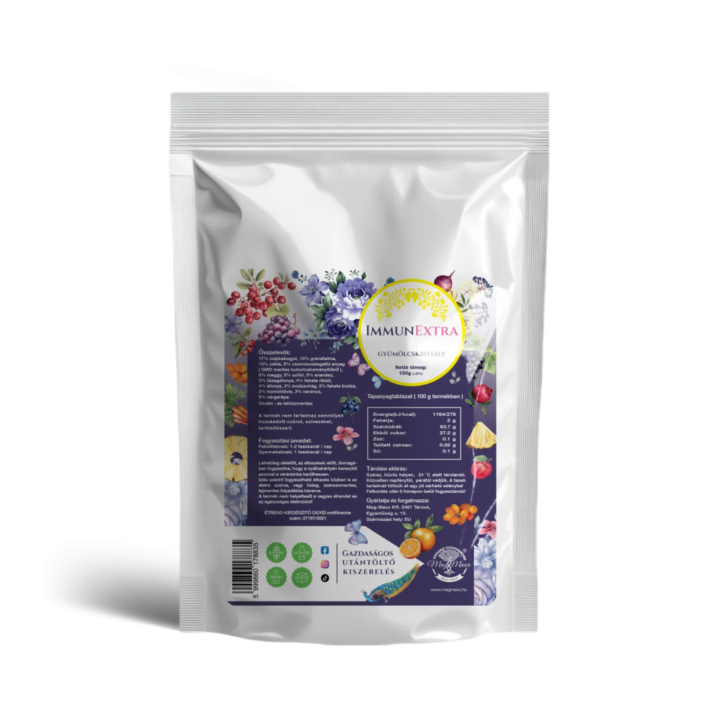 Mag-Maxx Immunextra Gyümölcskristály - 150 g