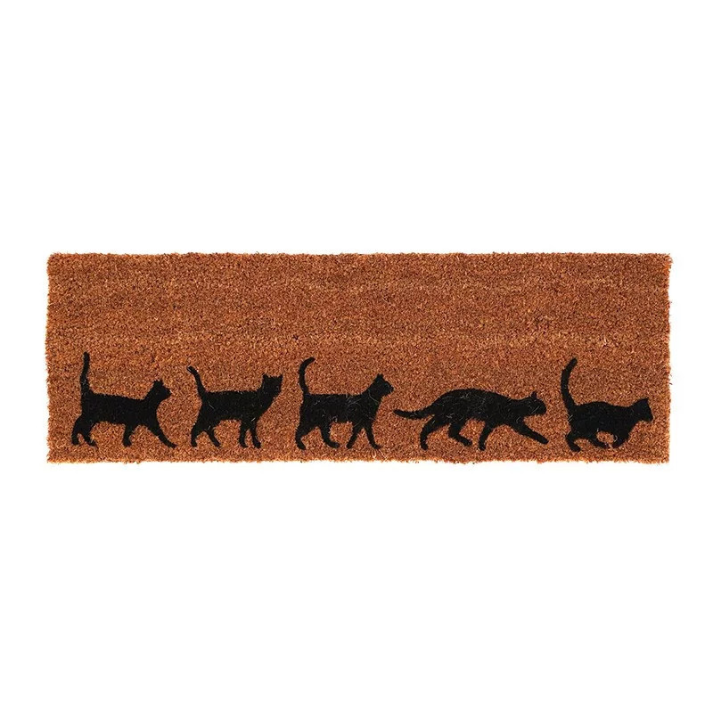 Esschert Design Cicás kókuszrost lábtörlő, 75x25 cm