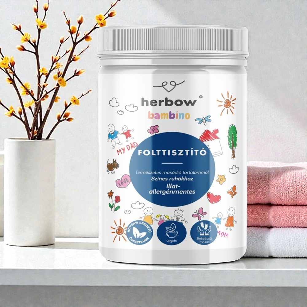 Herbow bambino folttisztító színes ruhákhoz 700g