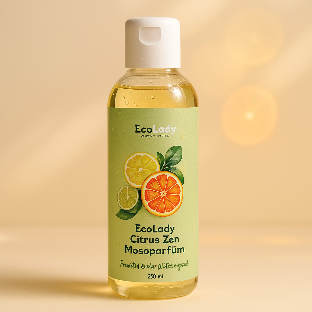 EcoLady Citrus Zen – Nyugtató és élénkítő egyszerre Prémium mosóparfüm (100 ml)
